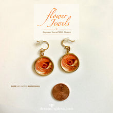 Load image into Gallery viewer, Rose Charm Necklace & Earrings, Love Grounded in Nature - Authenticity, Honoring, Translucence, Awakening | 18 Inches - Leslie Montana