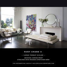 Load image into Gallery viewer, RUBY CHARD 2, Fine Art Reproduction, Giclee Print of the Original Watercolor Painting - Leslie Montana