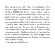 Load image into Gallery viewer, Intuitive Guidance Reading - Leslie Montana