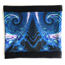 Load image into Gallery viewer, COSMIC LADDER in Blue, Black, Light Blue | Fibonacci Inspired Apparel | Winter Wear - Leslie Montana