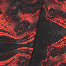Load image into Gallery viewer, FLAMENCO Lightweight Shawl in Red and Black | Depth & Intensity - Leslie Montana