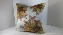 Load and play video in Gallery viewer, Velvet Pillows - Yellow Dahlia with Bee, Tossed
