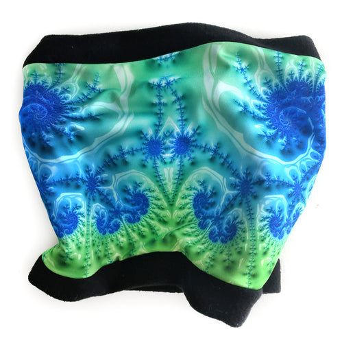 MARIPOSA in Aqua Blue, Green | Fibonacci Inspired Apparel | Winter Wear - Leslie Montana