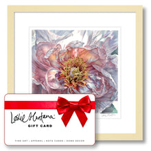 Load image into Gallery viewer, Gift Cards, The Gift of Choice, Art Prints, Apparel, Home Decor, Note Cards, Workshops &amp; Classes - Leslie Montana
