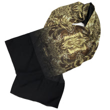Load image into Gallery viewer, OYSTER Lightweight Shawl in Brown, Gold &amp; Tan | Practical Wisdom - Leslie Montana
